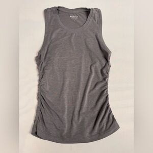 Athleta With Ease Cinch Tank Top Gray Women’s S